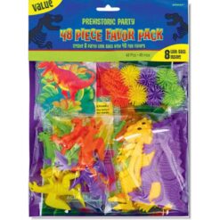 Prehistoric Dino Party Favors Mega Value Pack 48pcs