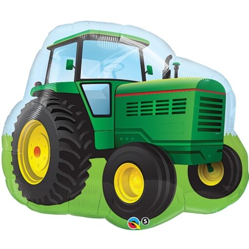 34&Quot; Shp Farm Tractor Foil Balloon