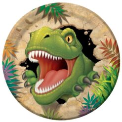 Dino Blast Plates Paper 9" 8CT