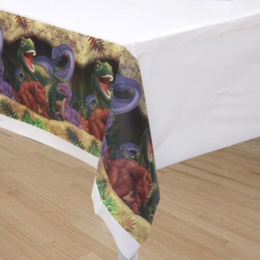Dino Blast Tablecover Plastic 54X108