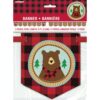 Plaid Lumberjack Birthday Banner 11FT
