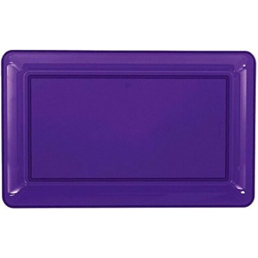 Tray Purple Plastic 11&Quot; X 18&Quot;