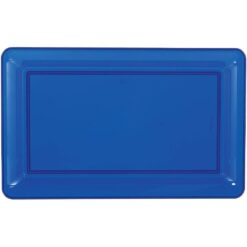 Tray Bright Royal Blue Plastic 11"x18"