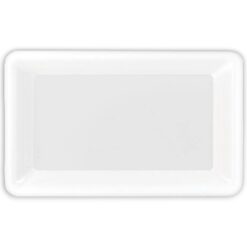 Tray White Plastic 11" x 18"