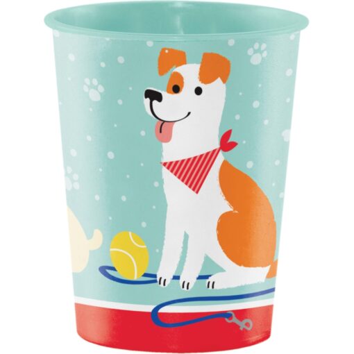 Dog Party Plastic Favor Cup 16Oz Ea