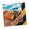 Big Dig Construction Napkins BVG 16CT