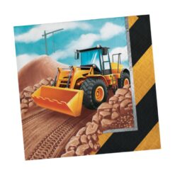 Big Dig Construction Napkins BVG 16CT