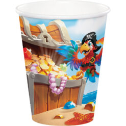 Pirate Treasure Cups Hot/Cold 9oz 8CT