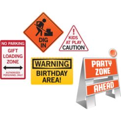 Big Dig Construction Easel & Sign Kit
