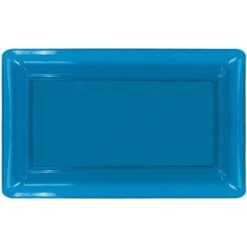 Tray Neon Blue Plastic 12" x 18"