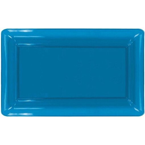 Tray Neon Blue Plastic 12&Quot; X 18&Quot;