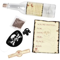 Pirate Invite In a Bottle DIY Kit