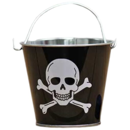 Pirate Favor Pail Metal Small