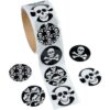 Skull Stickers 100CT Roll