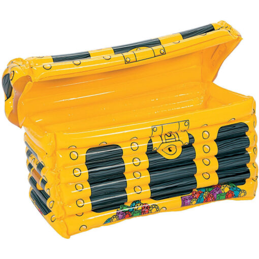 Inflatable Pirate Treasure Chest Cooler