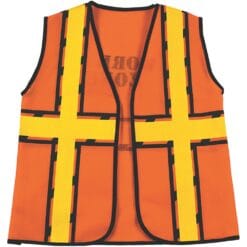 Construction Vest Orange Child 8 Construction Vest Orange Child