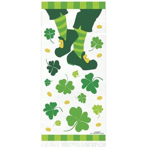 St Patricks Day Jig Cellotreat Bags 20Ct