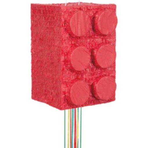 Building Block 3D Pull Pinata