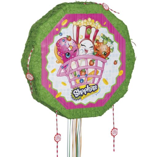 Shopkins Drum Pull Piñata