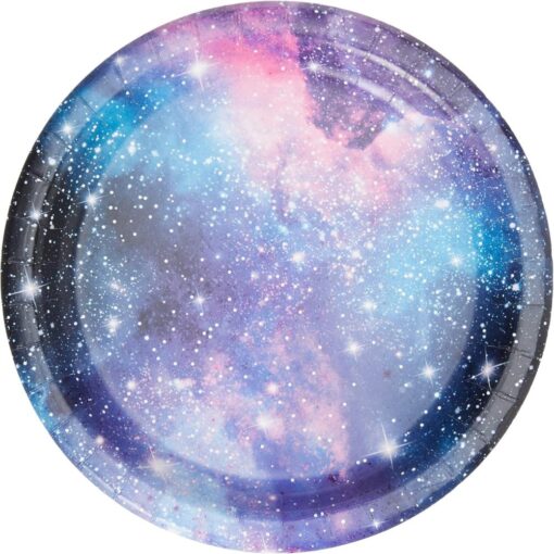 Galaxy Party Plates 9&Quot; 8Ct