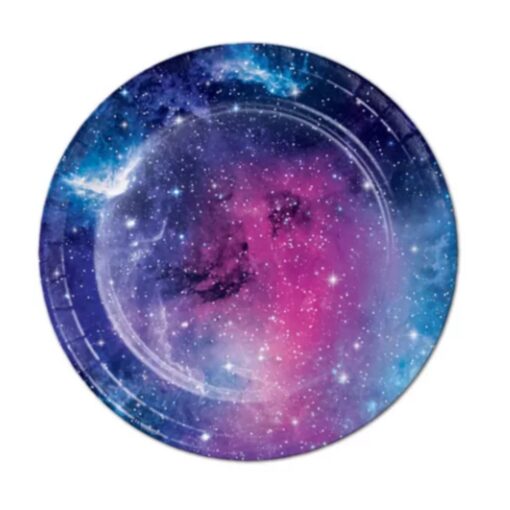 Galaxy Party Plates 7&Quot; 8Ct