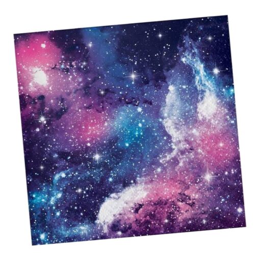 Galaxy Party Napkins Beverage 16Ct