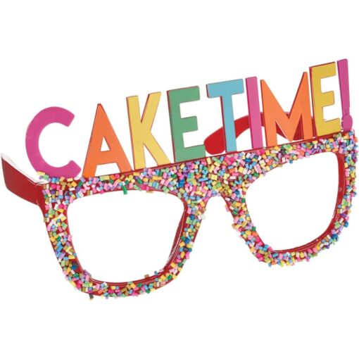 Cake Time Birthday Party Glasses