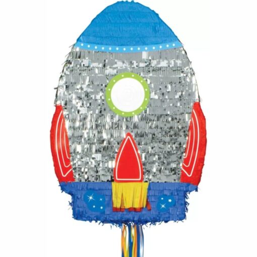 Blast Off Rocket Pull Piñata