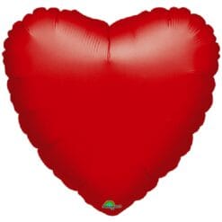 Solid Color Heart Balloons