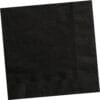 Midnight Black Napkins Lunch 20Ct