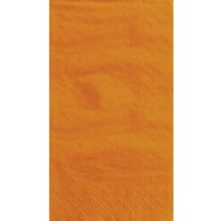 Pumpkin Orange Napkins Guest/Dinner 20CT