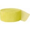 Yellow-Canary Crepe Streamer 81ft 2 Yellow-Canary Crepe Streamer 81Ft