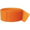 Orange Crepe Streamer 81Ft