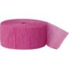 Pink-Hot Crepe Streamer 81ft 2 Pink-Hot Crepe Streamer 81Ft