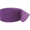 Purple Crepe Streamer 81ft