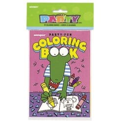 Party Coloring Books 8CT