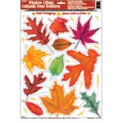 Fall Leaves Window Clings 1SHT