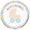 18" RND Baby Carriage Foil Balloon 1 18&Quot; Rnd Baby Carriage Foil Balloon