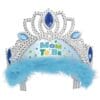 Mom To Be Blue Accent Tiara