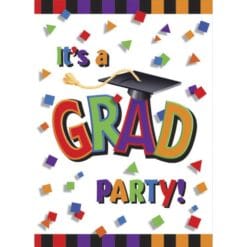 Grad Cap Invitations 8CT