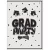 White Grad Invitations 10CT