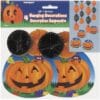 Pumpkin Steps 18" Hangng Decor 4CT