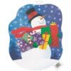 Snowman Gifts Cutout