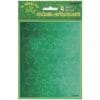 Shamrock Stickers Green Foils 4Sht