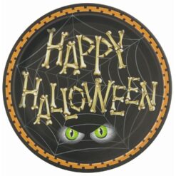 Halloween Bones Plate 9" 8CT