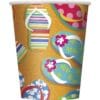 Flip Flop Fun Cups Hot/Cold 9Oz 8Ct