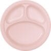 Pastel Pink Compartment Plates 10&Quot; 6Ct