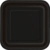Midnight Black Plates SQR 9" 14CT