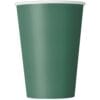 Forest Green Cups Hot/Cold 9Oz 14Ct