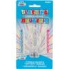 Flashing Numeral 9 Candle Holder w/Candles